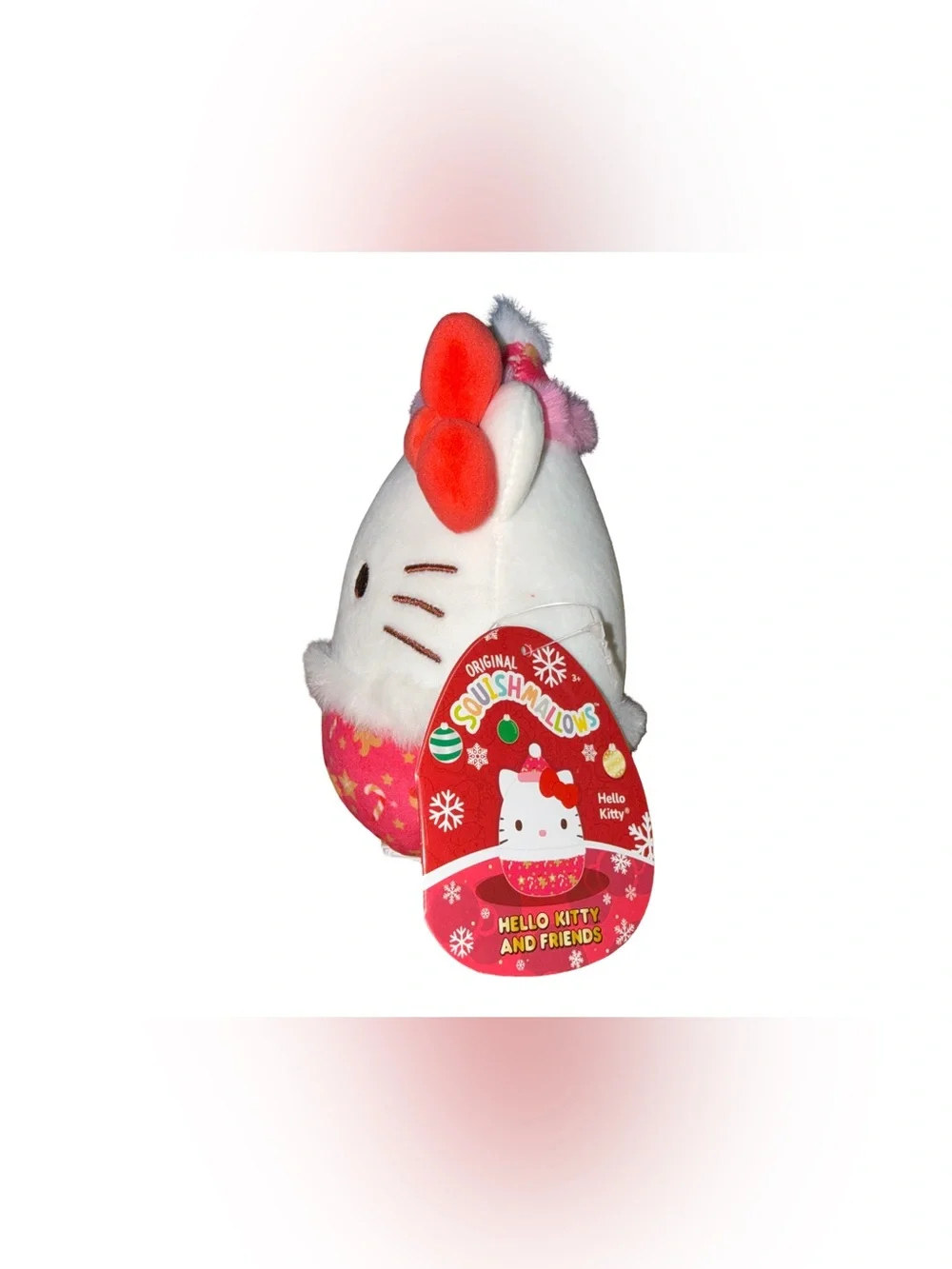 2025 Squishmallow Christmas Sanrio 5” Hello Kitty New With Tags.